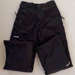 SkiGear Insulated Snow/Ski Pants Youth M Zip at Ankles, Pockets Has Belt Loops